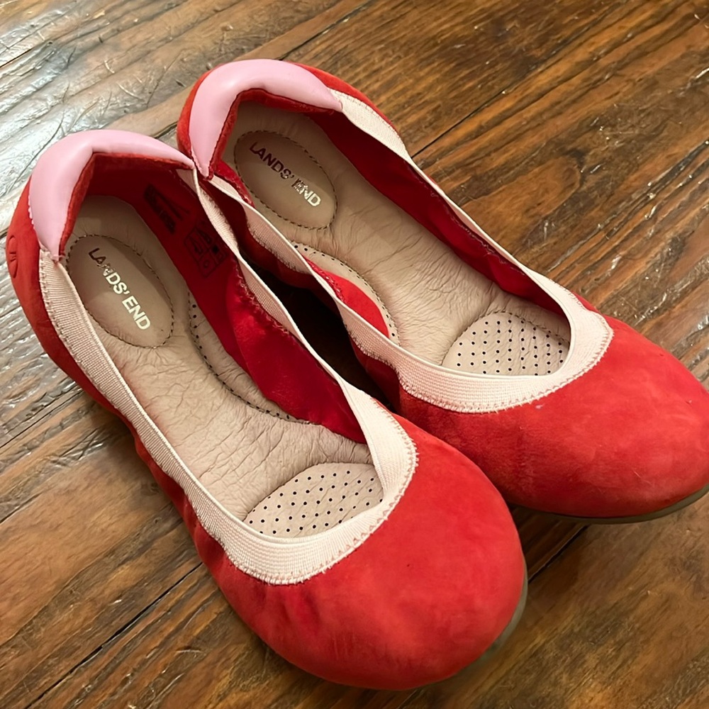 Lands end ballerina flats - size 7 - brand new - never worn